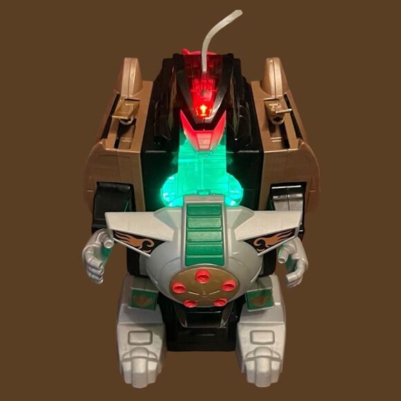 Imaginext Power Ranger Dino Supercharge Dragonzord Tigerzord Weapons & Figures - Picture 6 of 15